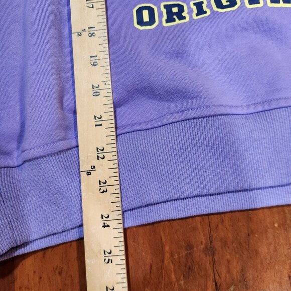 TAKA ORIGINAL Hoodie Moody Bob Womens Small Purple White Drawstring Sweatshirt‎ - Picture 12 of 15